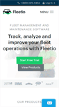 Mobile Screenshot of fleetio.com